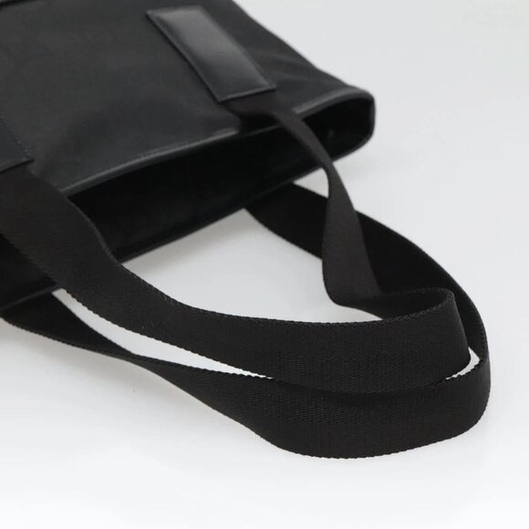 GUCCI GG Canvas Tote Bag Outlet Black Silver 180450 Auth ep10324 - Picture 8 of 16